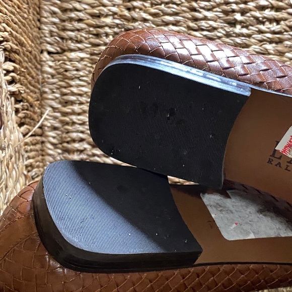 Lauren by Ralph Lauren brown Woven Flats - Picture 10 of 11